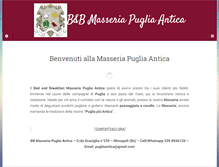 Tablet Screenshot of bb-masseria-puglia-antica.com